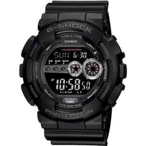 Casio G-Shock Watch Men Black 3263 GD-100 Backlight 200M WR Time